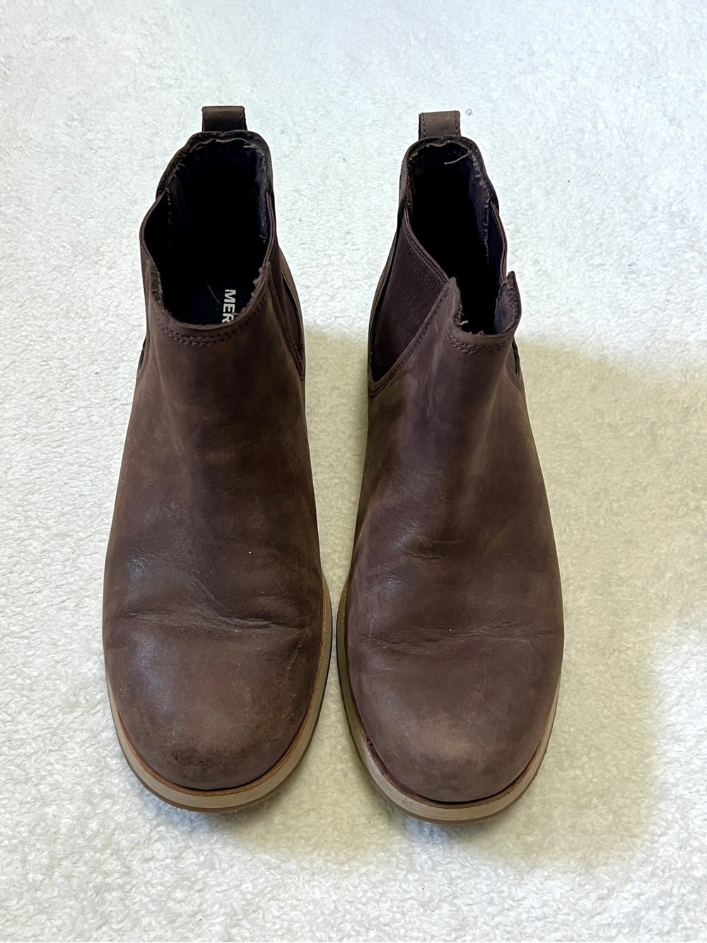 Merrell Women's Brown Roam Chelsea Ankle Boots - Size 11 - Picture 3 of 14